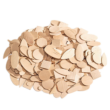 HOLZFORMEN ZUM DEKORIEREN, 1000 STÜCK.