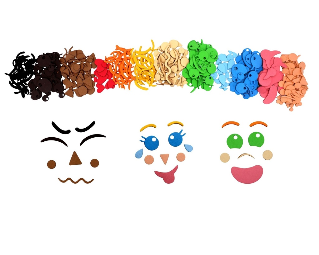 "EMOTIONS" STICKERS, 500 STUKS