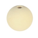 PERLE BOIS NATUREL 4CM, PIÈCE