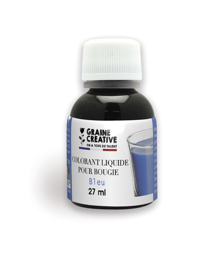 Blauer Kerzenfarbstoff, 27 ml