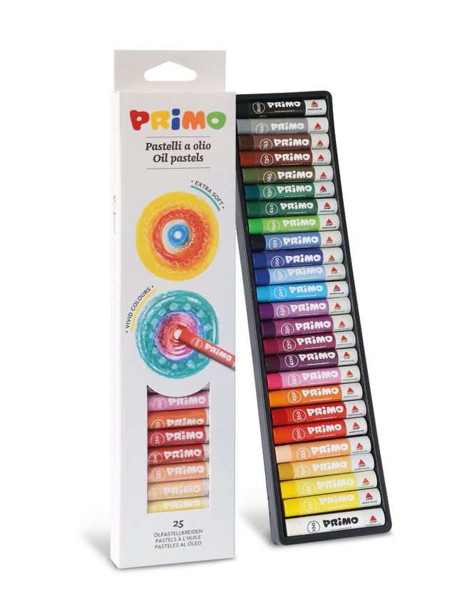 SCHOOLKWALITEIT OLIEPASTELS, DOOS VAN 25