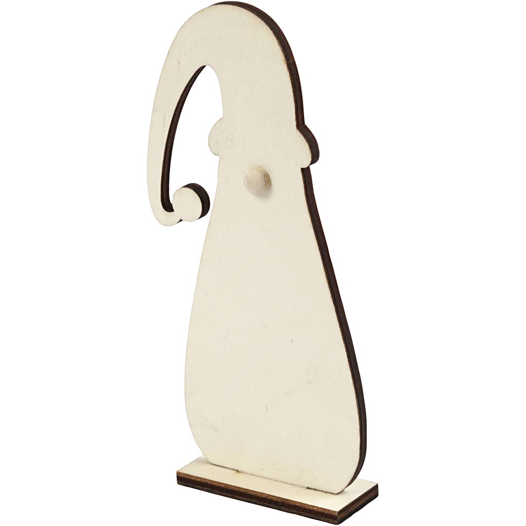 LUTIN DE NOËL EN BOIS, 15 CM