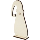 HOUTEN KERSTELF, 15 CM