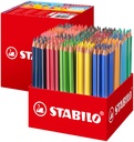 CRAYONS DE COULEUR STABILO 'TRIO' CLASSPACK XL, 300 PCS