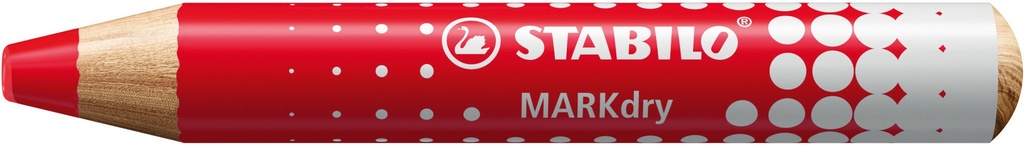 STABILO MARKdry ROUGE, LA BOÎTE DE 5