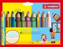 WOODY "DUO" 3-IN-1-STIFTE, 10ER-BOX