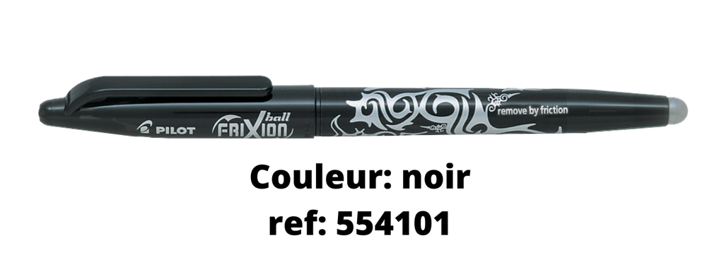 ROLLER EFFACABLE PILOT-FRIXION *À LA COULEUR
