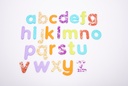 TRANSPARENT LOWERCASE LETTERS