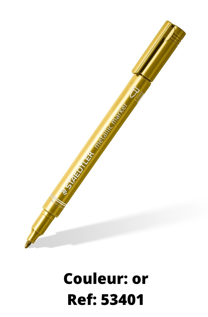 STADTLER MARKER GOUD/ZILVER/WIT *KIES KLEUR