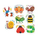 PUZZLES PETITES CRÉATURES, 8 PUZZLES DE 4 PCS
