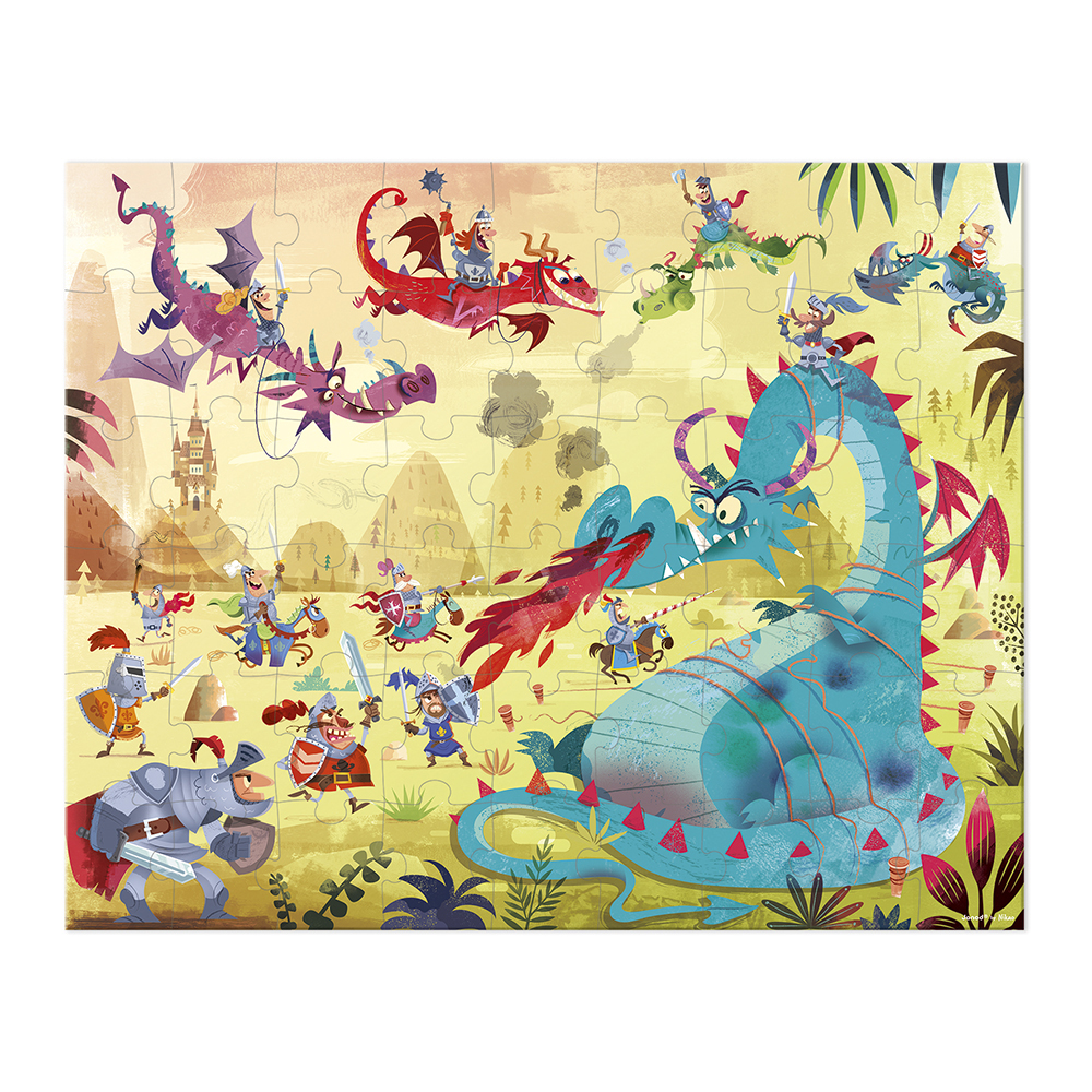 PUZZLE DRAGONS, 54 PIÈCES