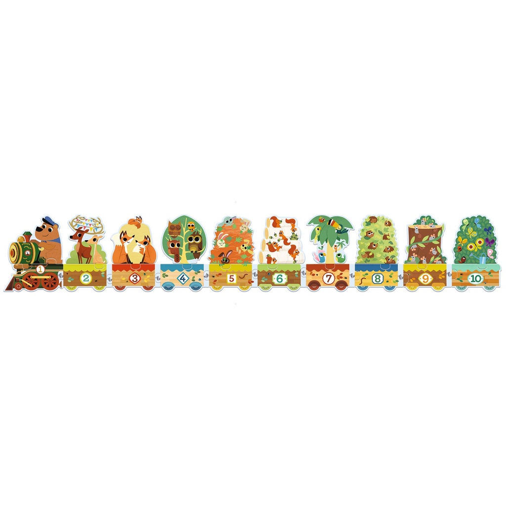 I COUNT PUZZLE, 20 PCS