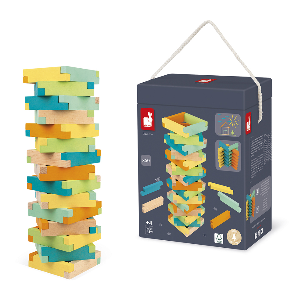 CONSTRUCTION SET 60 PCS, SET N°1