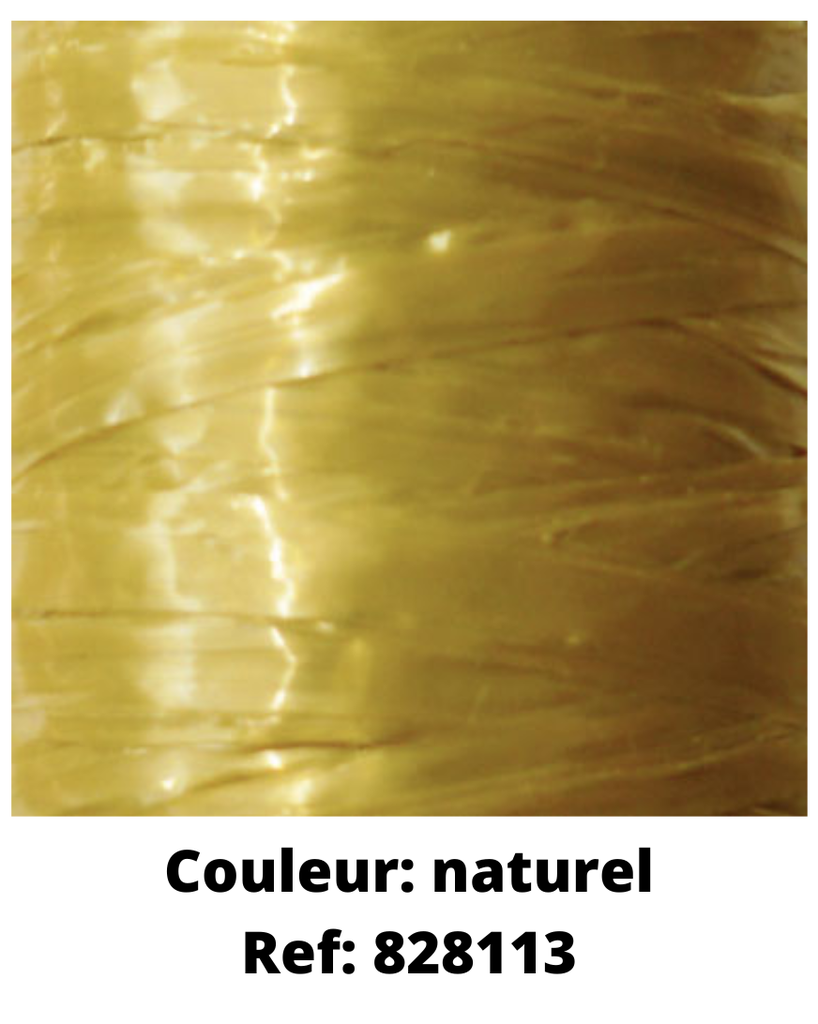 SYNTHETISCHE RAFFIA *KLEURVERSCHILLEND