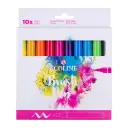 ÉCOLINE BRUSH PEN, SET DE 10