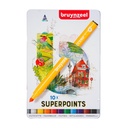 FEUTRES SUPERPOINT BRUYNZEEL, ÉTUI DE 10