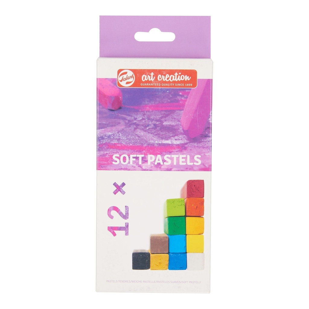 PASTELS TENDRES TALENS ART CREATION , SET DE 12