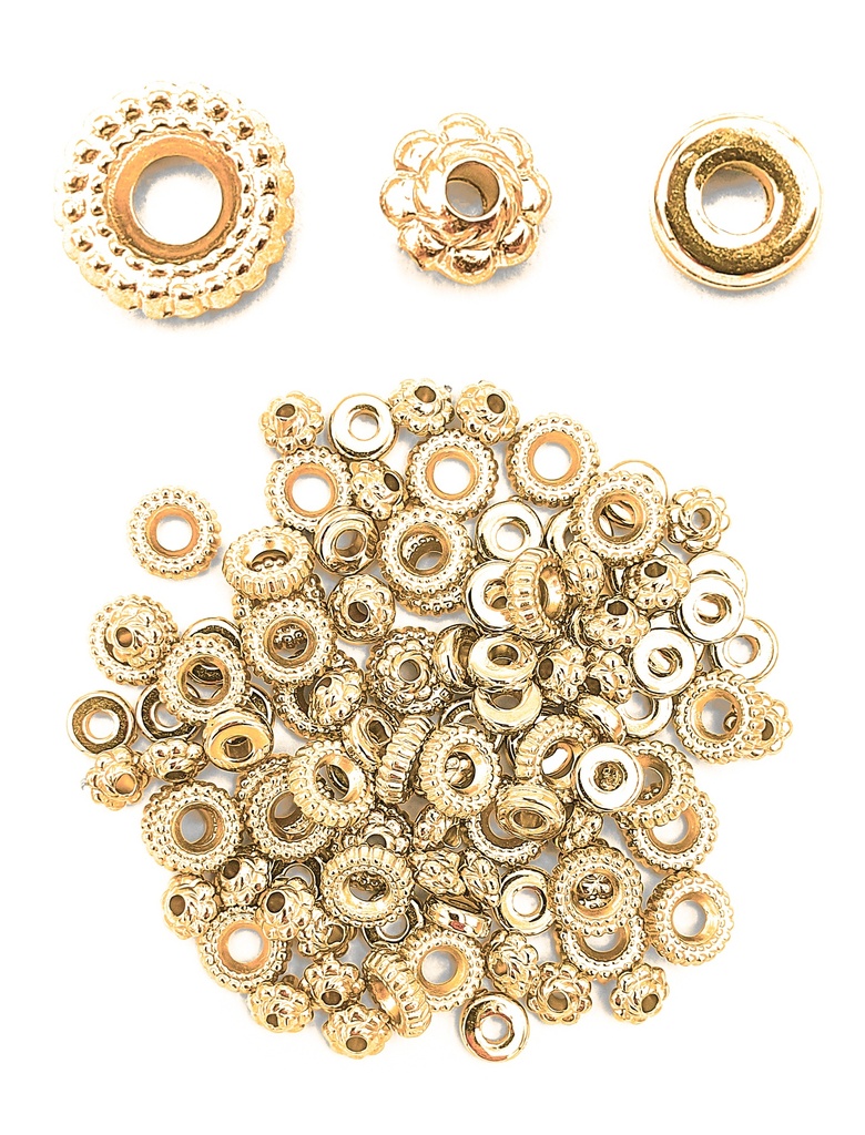 GOLDENER HEISHI-ABSTANDSHALTER AUS METALL