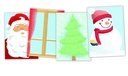 BLATTHALTER-SET „WEIHNACHTSDEKORATION“