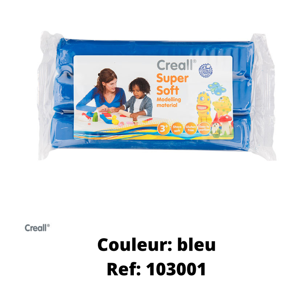 SUPERSOFT-PAIN DE 500G *À LA COULEUR