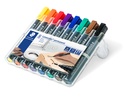 STAEDTLER DRY SAFE OBIVE MARKER, BOX MIT 8 STÜCKEN