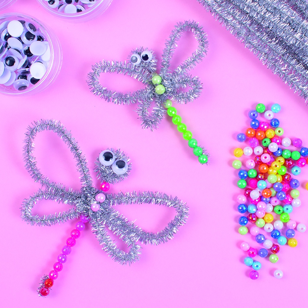 SILVER CHAINETTE, 100 STRANDS