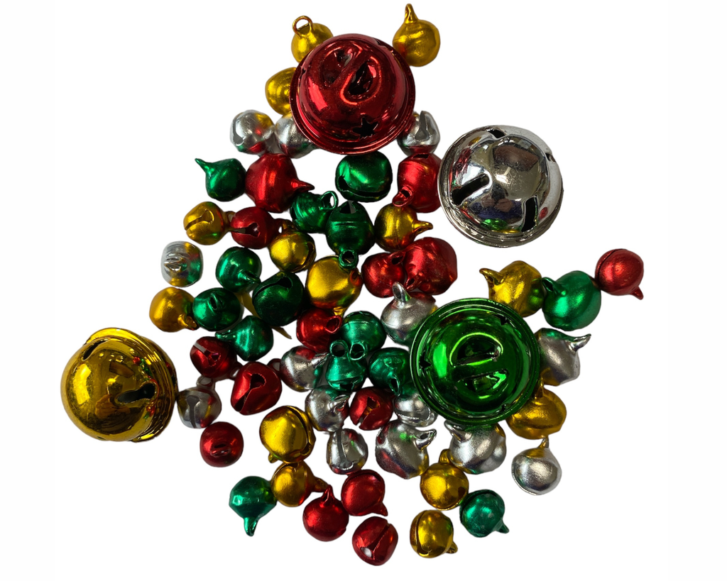 KERSTKLOKKEN 10 TOT 25 MM, ZAKJE VAN 60