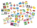 CARTES XL PERLES À REPASSER, SET DE 67 MOTIFS