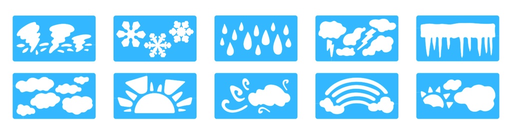 WETTERSCHABLONEN