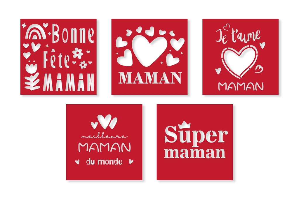 POCHOIRS MAMAN