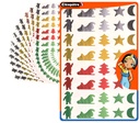 GOMMETTES ADHÉSIVES DÉCORATION NOËL MÉTAL,  24 PLANCHES