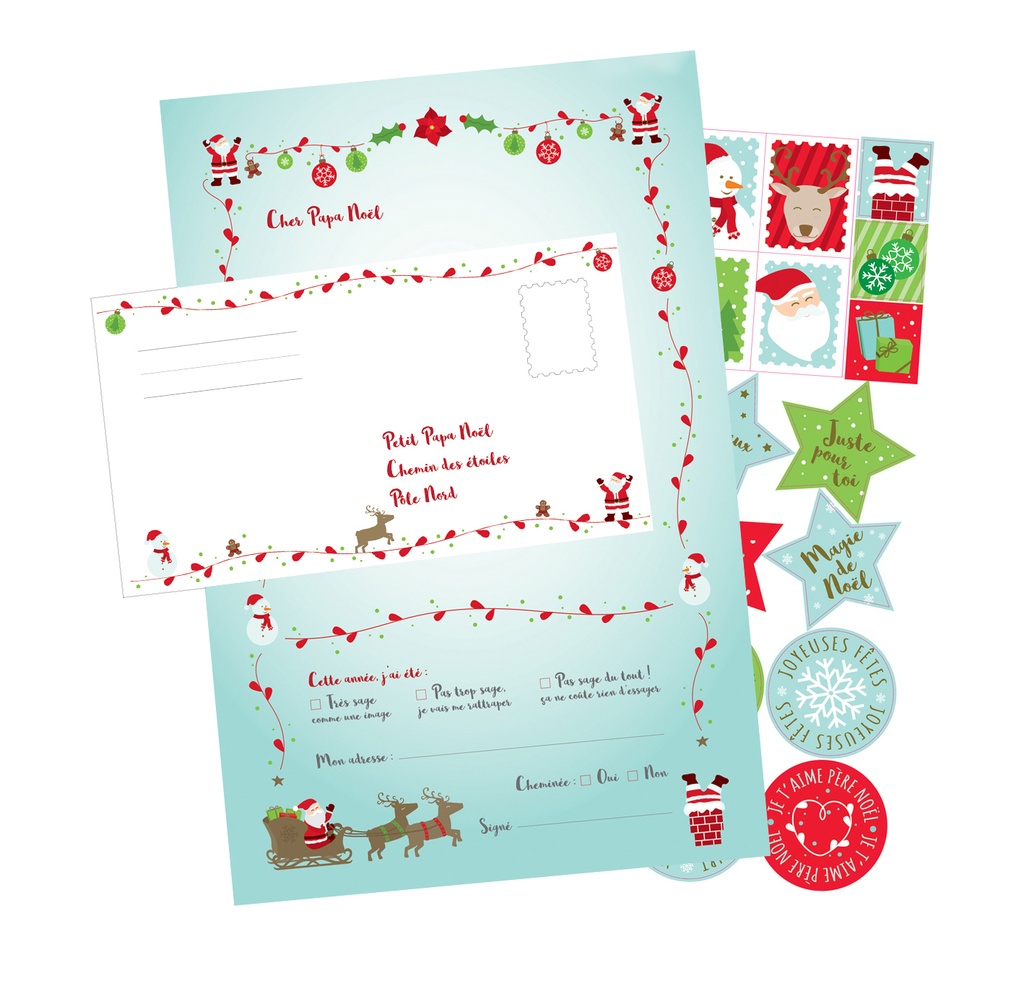 Brieven aan de Kerstman Kit