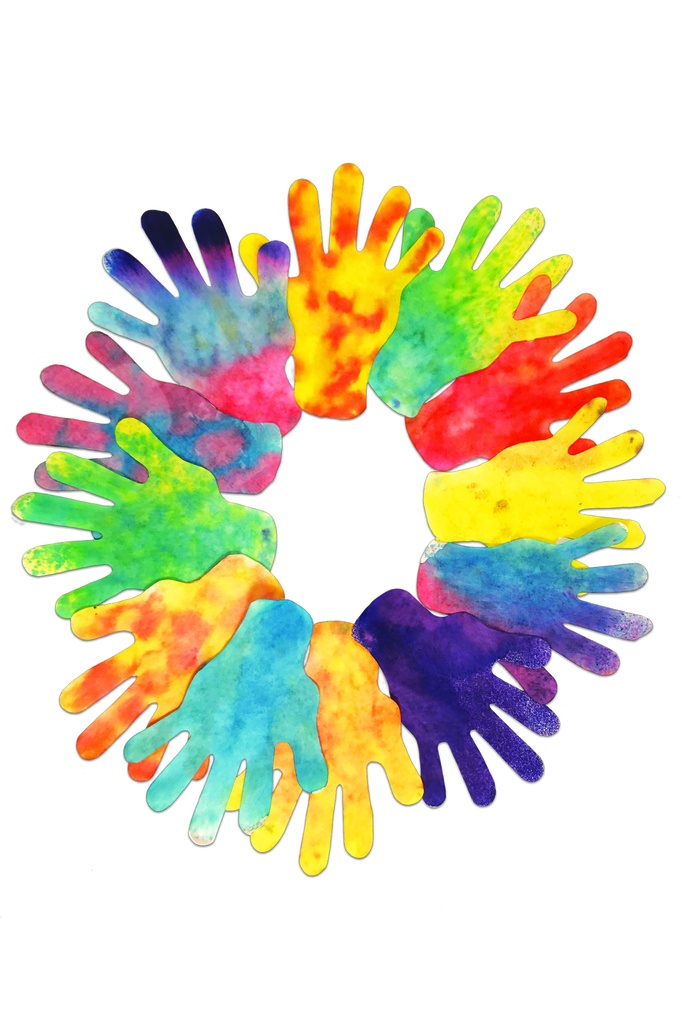 "HANDS" DIFFUSER PAPIER, PAK VAN 48
