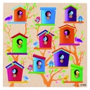 "NESTHOUSES" 10-PIECE PUZZLE
