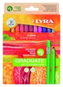 KLEURSTIFTEN "GRADUATE ART TIP", PAK VAN 24