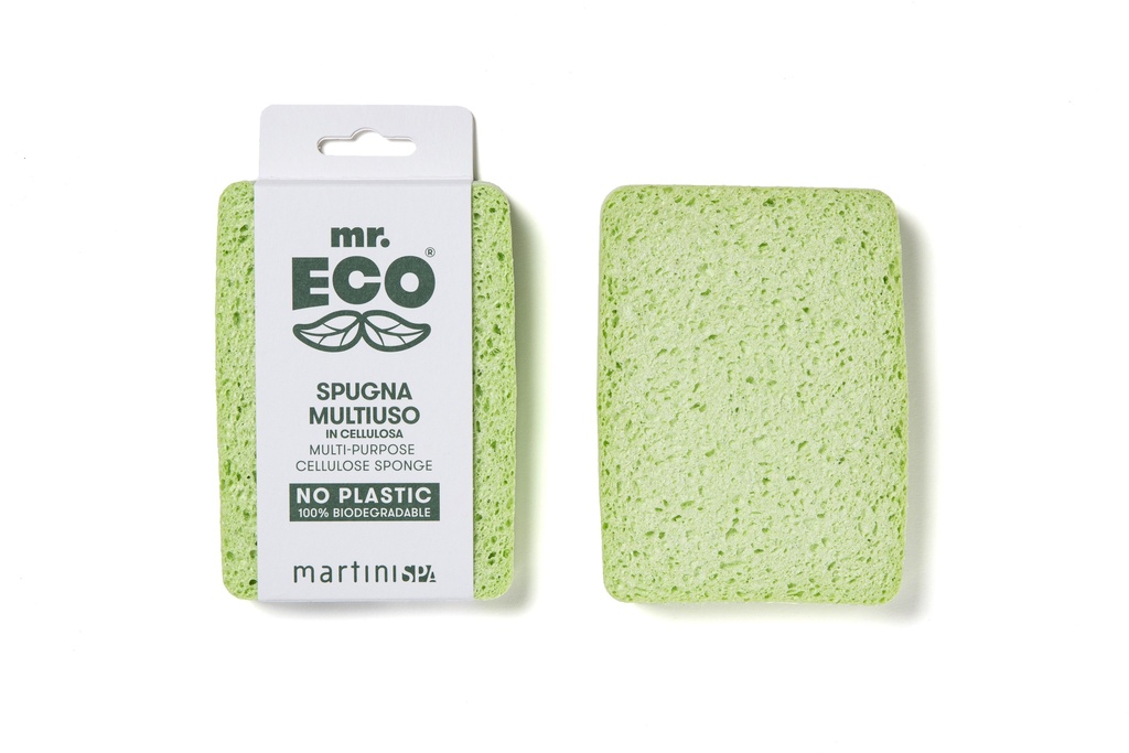 MULTI-PURPOSE SPONGE MADE OF VEGETABLE CELLULOSE, PCE