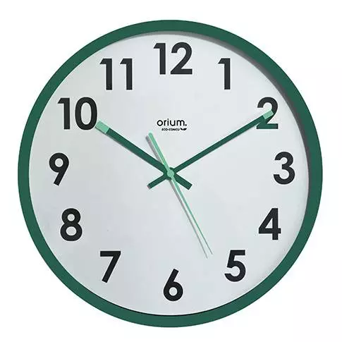 NATURALIS GREEN ECO-DESIGNED CLOCK