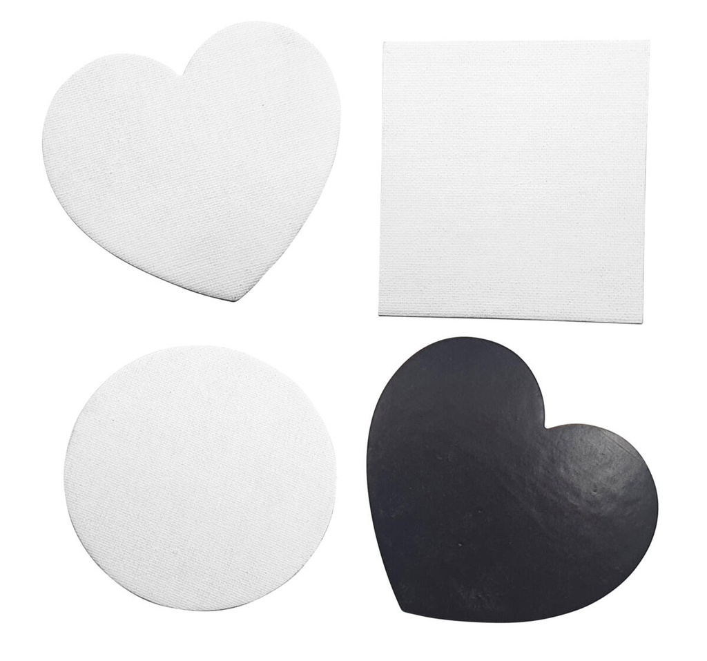 CARDBOARD MAGNETS WITH CANVAS