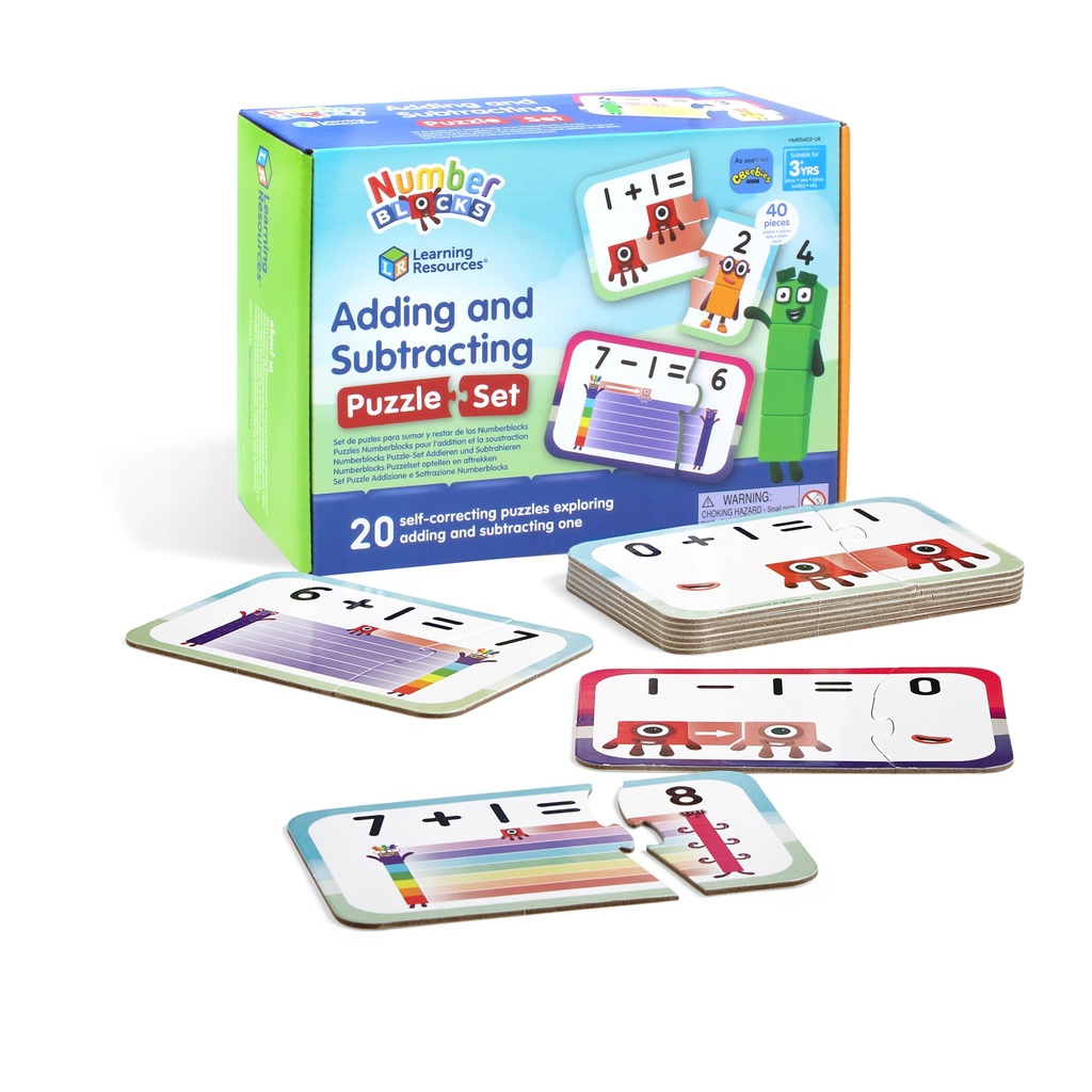 NUMBERBLOCKS®: PUZZLES ADDITIONS ET SOUSTRACTIONS