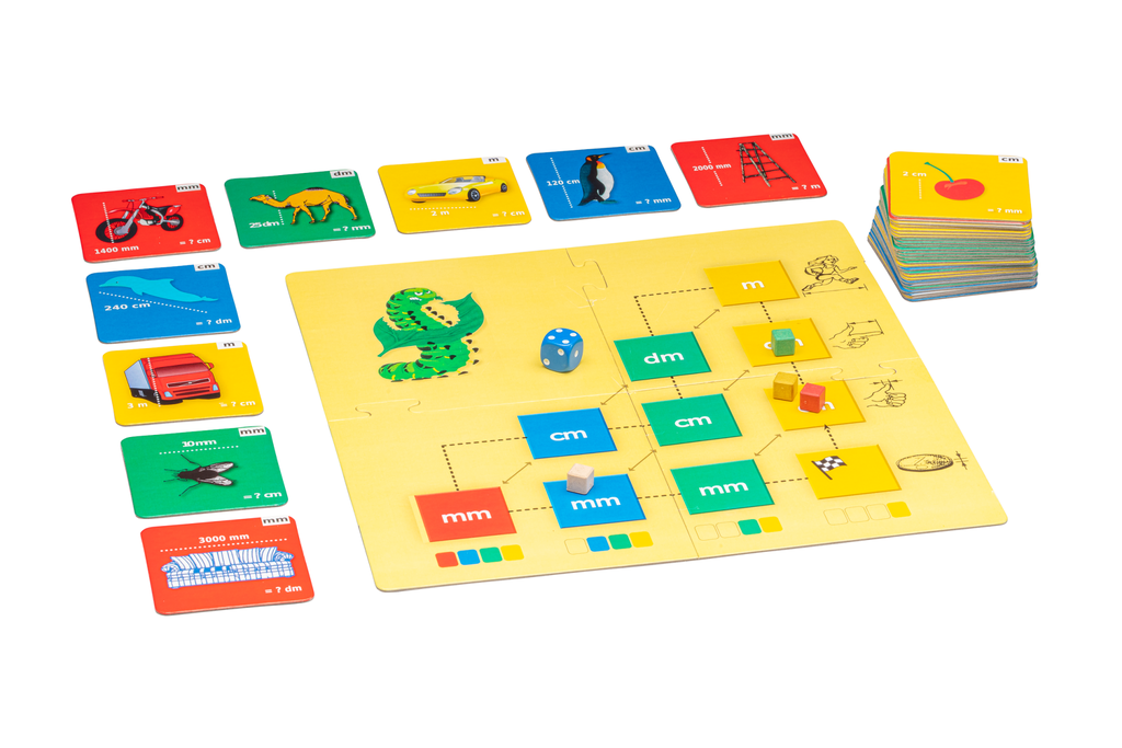 Längeneinheiten, das Spiel