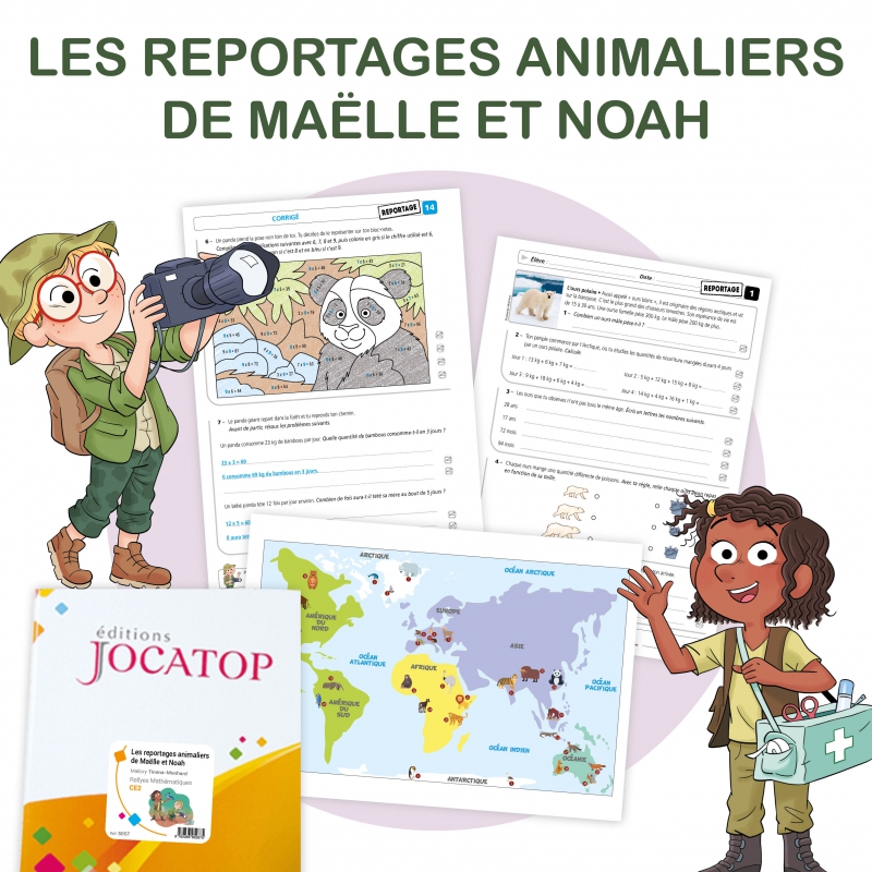 LES REPORTAGES ANIMALIERS DE MAËLLE ET NOAH