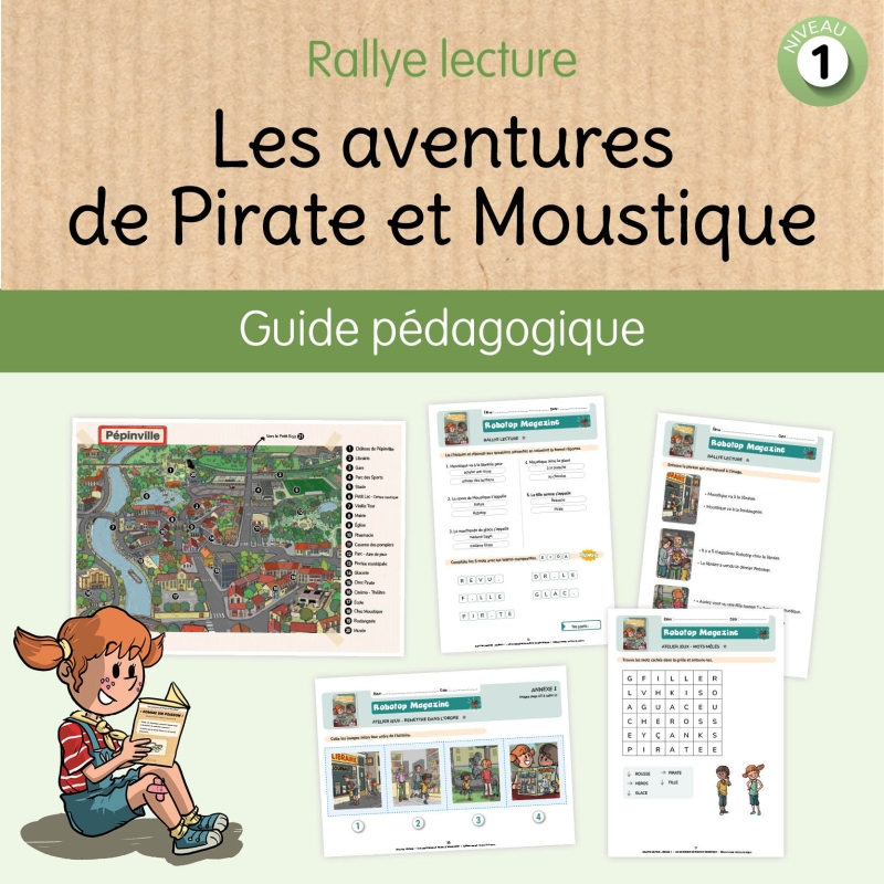 THE ADVENTURES OF PIRATE AND MOSQUITO, THE EDUCATIONAL FILE - LEVEL 1