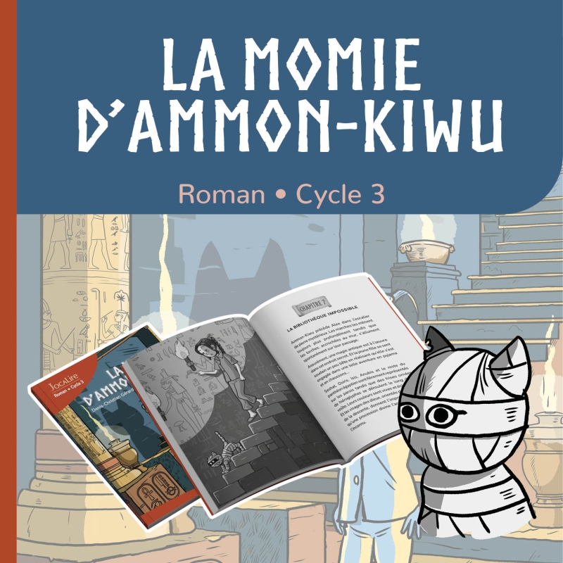 DE MUMMIE VAN AMMON-KIWU, DE ROMAN