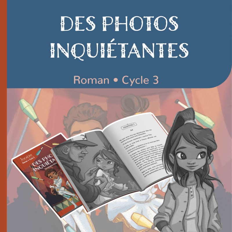 DES PHOTOS INQUIÈTANTES, LE ROMAN