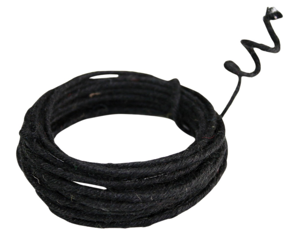 CORDE JUTE ARMÉE NOIR