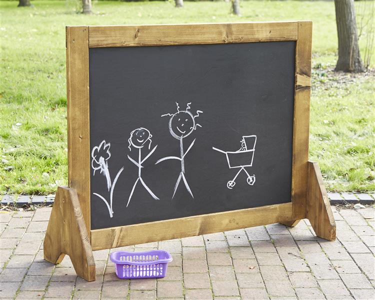 DOUBLE-SIDED BLACK CHALK BOARD