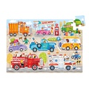 PUZZLE JUMBO LES VOITURES, 40 PIÈCES