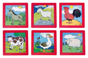 Puzzles der Farm-Serie, 6er-Set