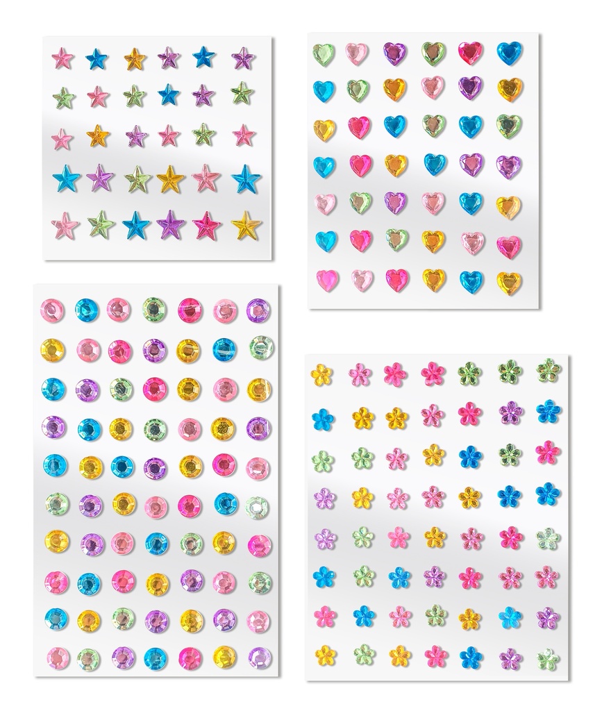 STICKERS STRASS VARIÉS