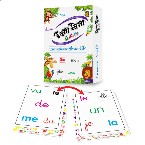 TAM TAM SAFARI TOOL WOORDEN IN CP